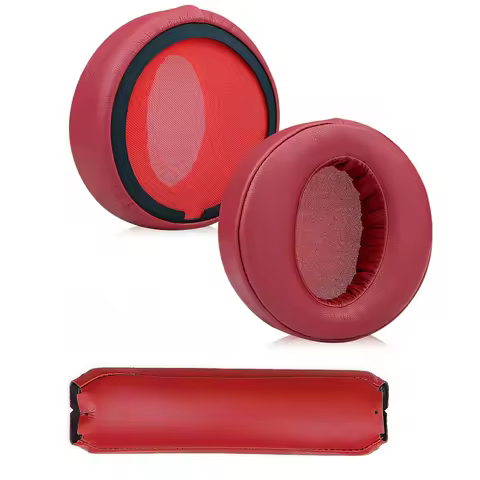 Replacement Soft Foam Earpads Headband Breathable Protein Cotton for Sony MDR-XB950BT XB950B1 XB950N