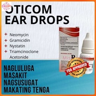FDA Approved Ear Care Drops Otic Solution Oticom 5Mlperfect om