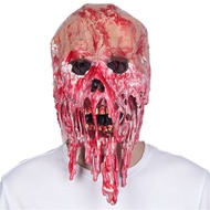 NEW Halloween Bloody Face Zombie Mask Scary Costume Party Cosplay Ghost Horror Headgear Latex Meltin