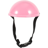 Dog Helmet - Dog Pet Safety Helmet Dog Hard Hat Cat Helmet with Adjustable Belt Sunproof Rainproof D