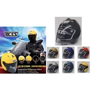 HELMET ACES R2 SERIES WITH TINTED VISOR SIRIM APPROVED