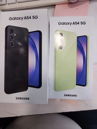 不議價 samsung a54 8+256gb 100%new 半年保養 可消費卷