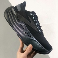 BROOKS Glycerin Max Men Women Running Shoes Unisex Couple Sports Shoes Black Cushioning Marathon Nit