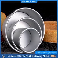 6/4 Inch Round Cake Molder Baking Pan Removable Bottom Nonstick Aluminum Alloy Bento Cake Pan