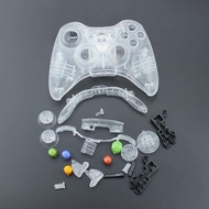 Full Set Shell Housing Cover Case with Buttons Kit for Xbox 360 Wireless Controller Replacement