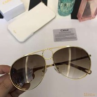 【紐約女王代購】 Chloe 太陽眼鏡 時尚飛行 夏季必備商品 時尚精品 美國Outlet連線代購