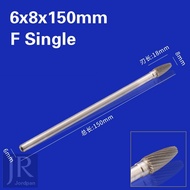 【Bestselling Product】 1pcs Total length 150mm Type A C D F G H L 6x8x150mm 6x10x150mm Tungsten Carbi