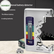 XO94BSY Batteries Tester Digital Capacity Universal Button For Lithum N /AAA/CAA/D/1.5V Cell Batteri