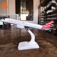 Air Mauritius A350 Aircraft Model Airbus 350 Diecast Metal Plane Airplane Toy Aviation Collection 16