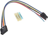 MECMO 1581773 Pigtail 3 Pins Blower Motor Resistor Connector Harness, Replace 8e5h-19e624-a 89018778