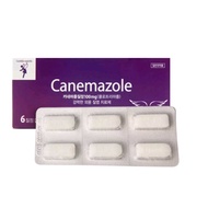 Box of 6 AD cleaning tablets, Canemazole feminine hygiene