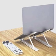 【Fast delivery】10-levels Adjustable Laptop Stand Portable Non-Slip  Foldable Laptop Desk Stand