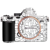 3m Sticker for sony A7M3/R3 - Circuit White + Matrix Handle
