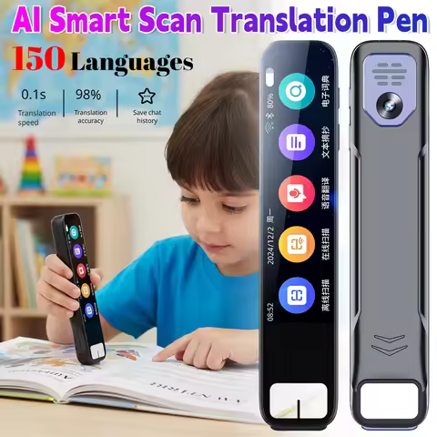 Language Scanner Pen Smart Scanner Pen Language Translator Electronic Dictionary English Learning Sc