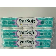 < Bundle of 3 > PurSoft 4ply Lavender Vanilla Absolutely Thick & Soft Bathroom Tissue,30 Rolls Toile