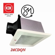KDK 24CDQN Exhaust Fan Ceiling 24-CDQN 8 inch Sirocco Ceiling