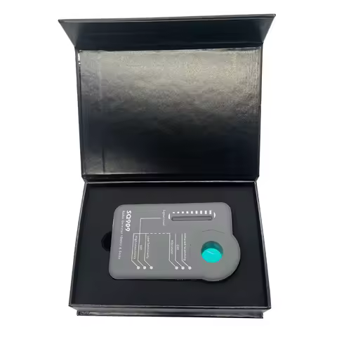 SQ909 Pro AI-Powered Anti-Spy Detector, 1MHz-10GHz Hidden Camera GPS Tracker Eavesdropping Bug Finde