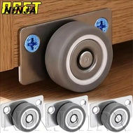[H&L] 2/4/8 SETS - Side Mounted Wheels Silent Rubber Casters Furniture Kitchen Cabinet Table DIY Sid