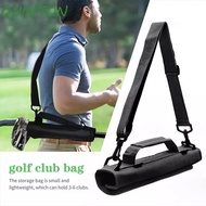 QUINTON Golf Club Bag, Adjustable Lightweight Golf Club Tote Bag, Golf Accessories Portable Mini Carrier Bag Golf Training Case Golf Club