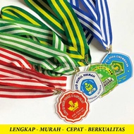 Medali Wisuda Resin Custom | Medali Perpisahan Akrilik | Medali Perpisahan Satinless | Medali Perpis