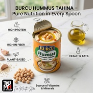 400g BURCU Hummus Tahina Humus Hummus Dip Hommos Tahina Read to Eat حمص طحينية