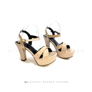 Heels 11 cm Cross Glossy High Heels Women RNM.Market
