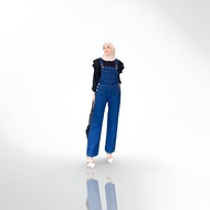 Sunday Jumpsuit Overalls jeans KOREAN STYLE Latest Adult Women 2024/Jumpsuit jeans 5156 5155