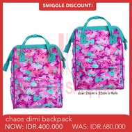ORIGINAL smiggle chaos dimi backpack for Girl