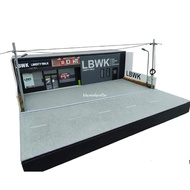 1: scale liberty walk shop building miniature Diorama