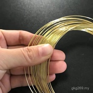 Copper Wire Manufacturer H65 Brass Rod Solid Copper Wire Round Wire Brass Wire Ready Stock Thin Roun