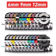 1pcs Compatible Epson Label Tape SS12KW SS9KW SS6KW SS18KW SS24KW use for EPSON LW-300 LW-400 LW-600