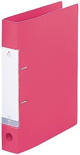 LIHIT LAB REQUEST D-Shaped Ring File, A4, Red, 10 Books G2230-3_10