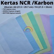 Kreatif kertas NCR/karbon/nota isi 500 pcs (1rim) ukuran A4/F4