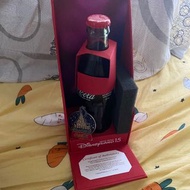 *RARE* HK Disney X Coca Cola Glass Bottle + Pin