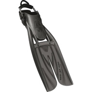 ScubaPro Twin Jet Max Scuba Diving Fins - Black/Graphite Medium (8-10)