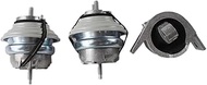 XLQYBD 2pcs Left & Right Side Engine Motor Mount With 1pc Transmission Mount Compatible for Jaguar X