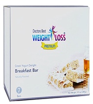 [USA]_Doctors Best Weight Loss Premium - High Protein Diet Breakfast Bar Greek Yogurt Delight High i