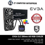 EVGA CLC 280 LIQUID/WATER CPU COOLER RGB LED COOLING - 400-HY-CL28-V1