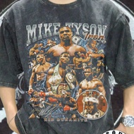 MIKE TYSON BOOTLEG VINTAGE TEE | MIKE TYSON OVERSIZED WASH RAP TEE | BUILTUP OVERSIZED RETRO T-SHIRT