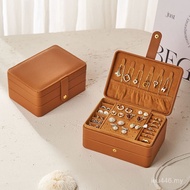 Anti-Oxidation Earring Storage Box Jewelry Retro Jewelry Large-Capacity Jewelry Box Three-Layer Earr