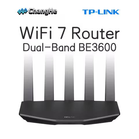 TP-LINK WiFi 7 Router 5g Wi-Fi BE3600 2.5G Port TL-7DR3630 mesh Gigabit Ethernet Home High Speed Int