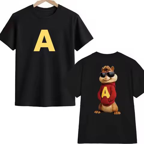 Alvin and The Chipmunks The Squeakquel's Children Tshirt Manfashion Boys Girl Tee Shirt Is Available