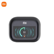 FHJIK Xiaomi Mijia G4 ANC หูฟังบลูทูธตัดเสียงรบกวนหูฟังเอียบัดไร้สายหน้าจอ LED พร้อมไมโครโฟนหูฟังสำห