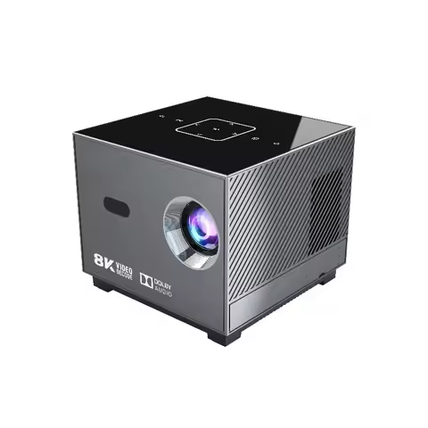 Smart Projector Home Theater 4K 720P 150 ANSI Lumens Mini Led Projector Android 9 Video Smart Projec