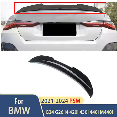 2021 To 2024 PSM Style For BMW G24 G26 I4 420i 430i 440i M440i 4 Door Gran Coupe Rear Trunk Roof Boo