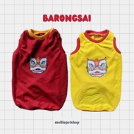 Mollie Petshop - Barongsai Chinese New Year Edition Cat Dog Clothes