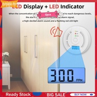 Carbon Monoxide Detector Carbon Monoxide Alarm Battery Powered Digital CO Detector Wireless CO Alarm
