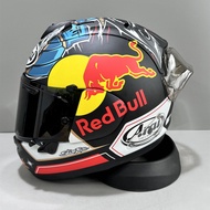 ARAI RX7X Red Bull Full Face Motorcycle Helmet, Motocross Racing Helmet, Arai Riding Hat
