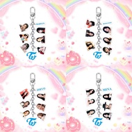 TWICE Acrylic Key Chain Home Sweet Once Fan Club Nayeon Jeongyeon Momo Sana Keychain Transparent Key