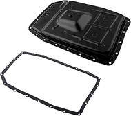 BOXI Transmission Oil Pan W/Drain Plug Compatible with 2011-2017 Ford Expedition / 2011-2016 Ford F-